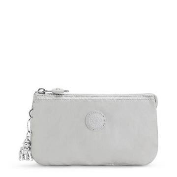 Kipling Creativity Large Classic Metallic Pouch Táska Bézs | HU 2072YX